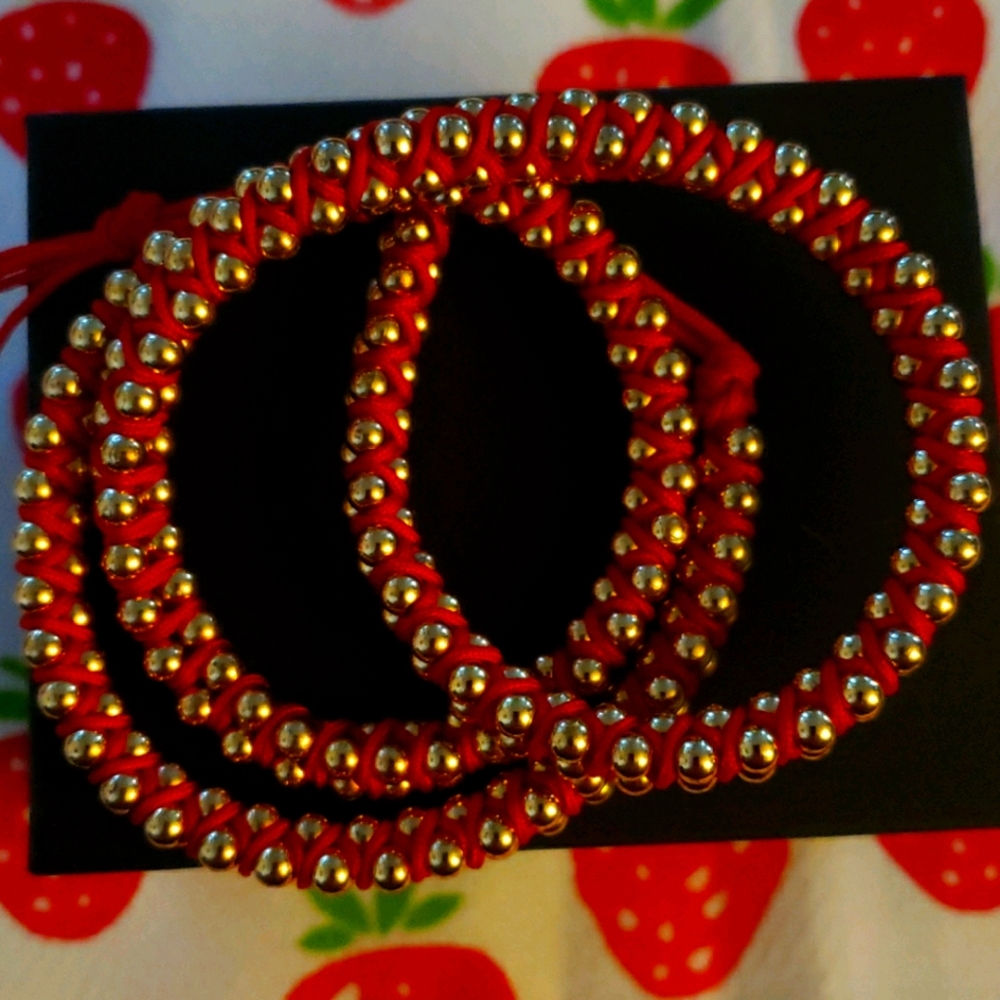 Gold beaded Wrap LULUDHARMA